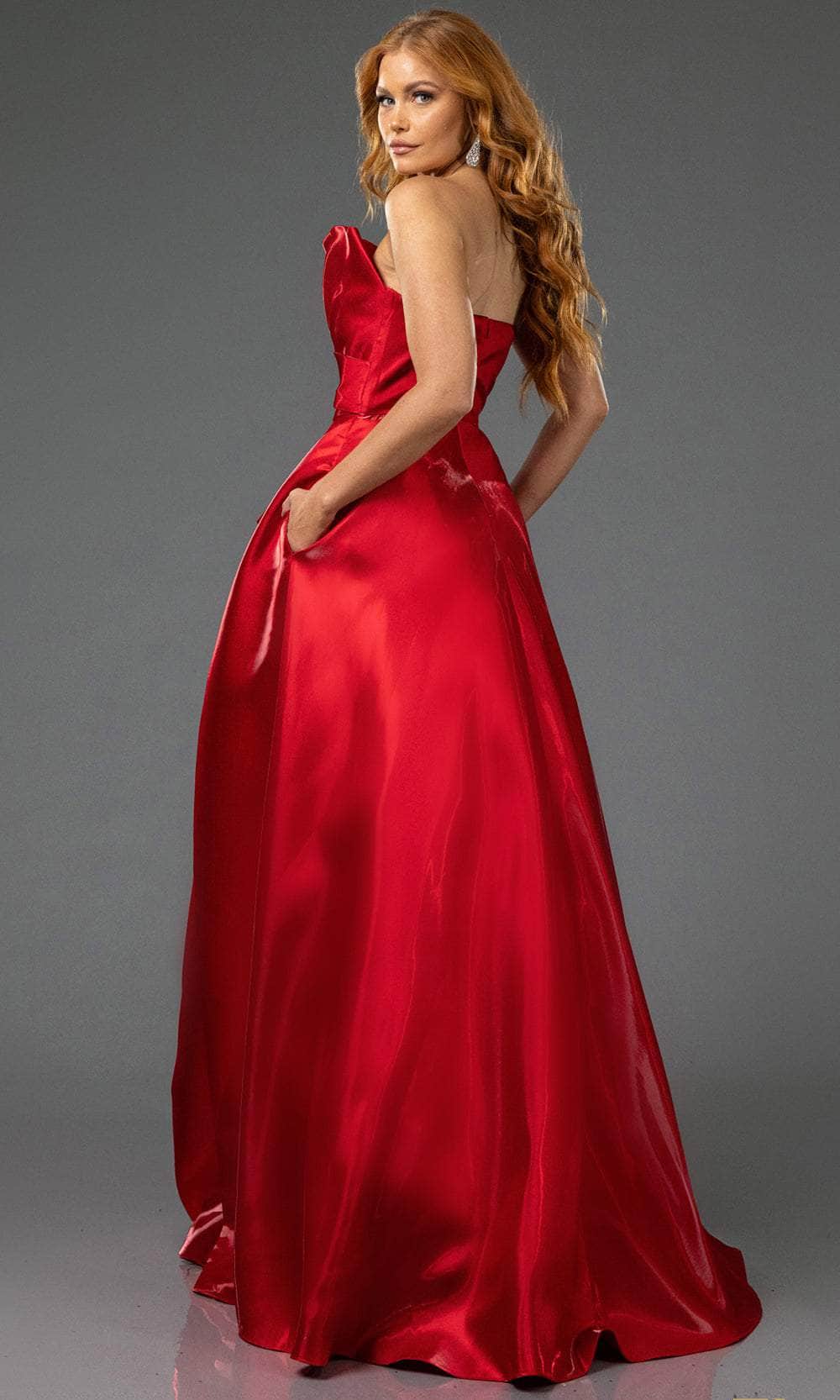 Terani Couture 251P4054 - High Low Layered A-Line Prom Dress - view 4