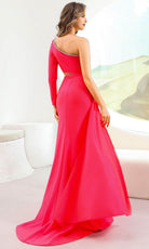 Terani Couture 251P4056 - One Sleeved Illusion Cutout Prom Dress - view 4