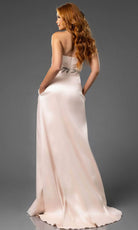 Terani Couture 251P4061 - Straight Neck Beaded Applique Prom Gown - view 4
