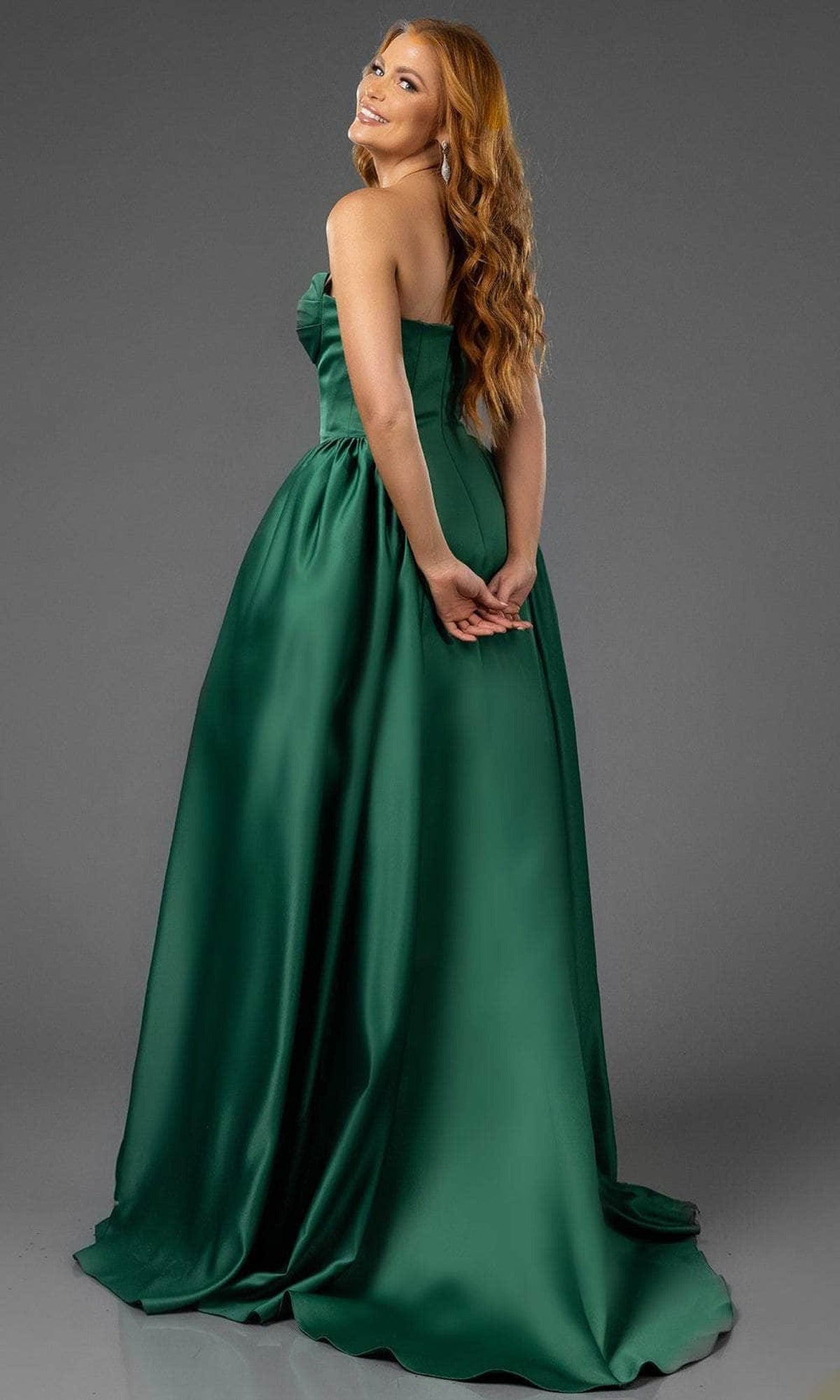Terani Couture 251P4066 - Sweetheart Gathered Waist Ballgown