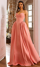 Terani Couture 251P4066 - Sweetheart Gathered Waist Ballgown - designer ball gown at Silhouette Dresses