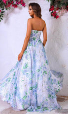 Terani Couture 251P4142 - Printed A-Line Prom Dress