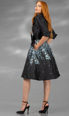 Terani Couture 252C5506 - Floral Print A-Line Short Dress