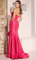 Terani Couture 252E5544 - Strapless Satin Mermaid Gown