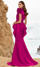 Terani Couture 252E5546 - Ruffled Mermaid Evening Gown