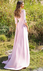 Terani Couture 252M5338 - Square Neck Floral Sequin Gown