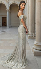 Terani Couture 261P6106 - Sweetheart Off Shoulder Beaded Gown
