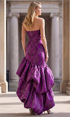 Terani Couture 262C7546 - Strapless Sculptural Mermaid Evening Gown