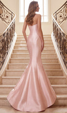 Terani Couture 262E7055 - Beaded Accent Asymmetric Evening Gown