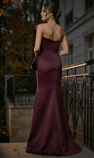 Terani Couture 262E7358 Matte Satin Dress
