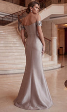 Terani Couture 262M7254 - Sheath Beaded Floral Applique Formal Gown