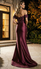 Terani Couture 262M7254 - Sheath Beaded Floral Applique Formal Gown - Silhouette Dresses