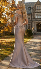 Terani Couture 262M7297 - Jeweled Accent Off Shoulder Formal Gown