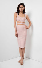 Terani Couture - Two-Piece Cutout Cocktail Dress 1711C3044 - designer cocktail dress at Silhouette Dresses