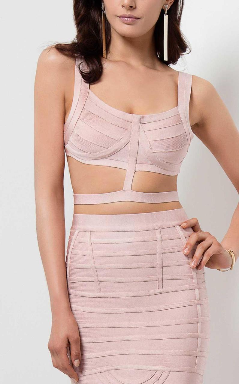 Terani Couture - Two-Piece Cutout Cocktail Dress 1711C3044 - detail view