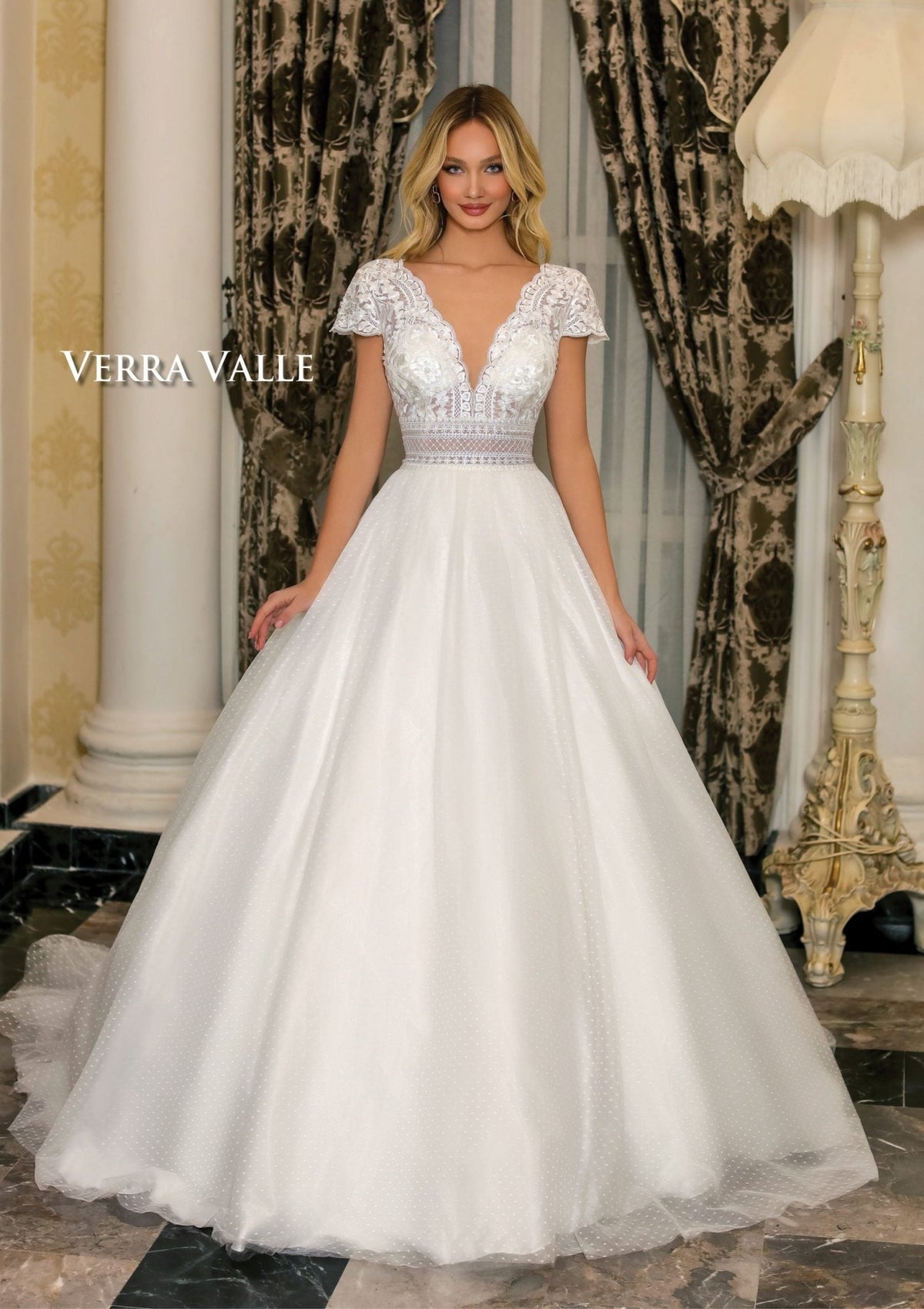 Verra Valle 900238 Wedding Dress - Silhouette Dresses