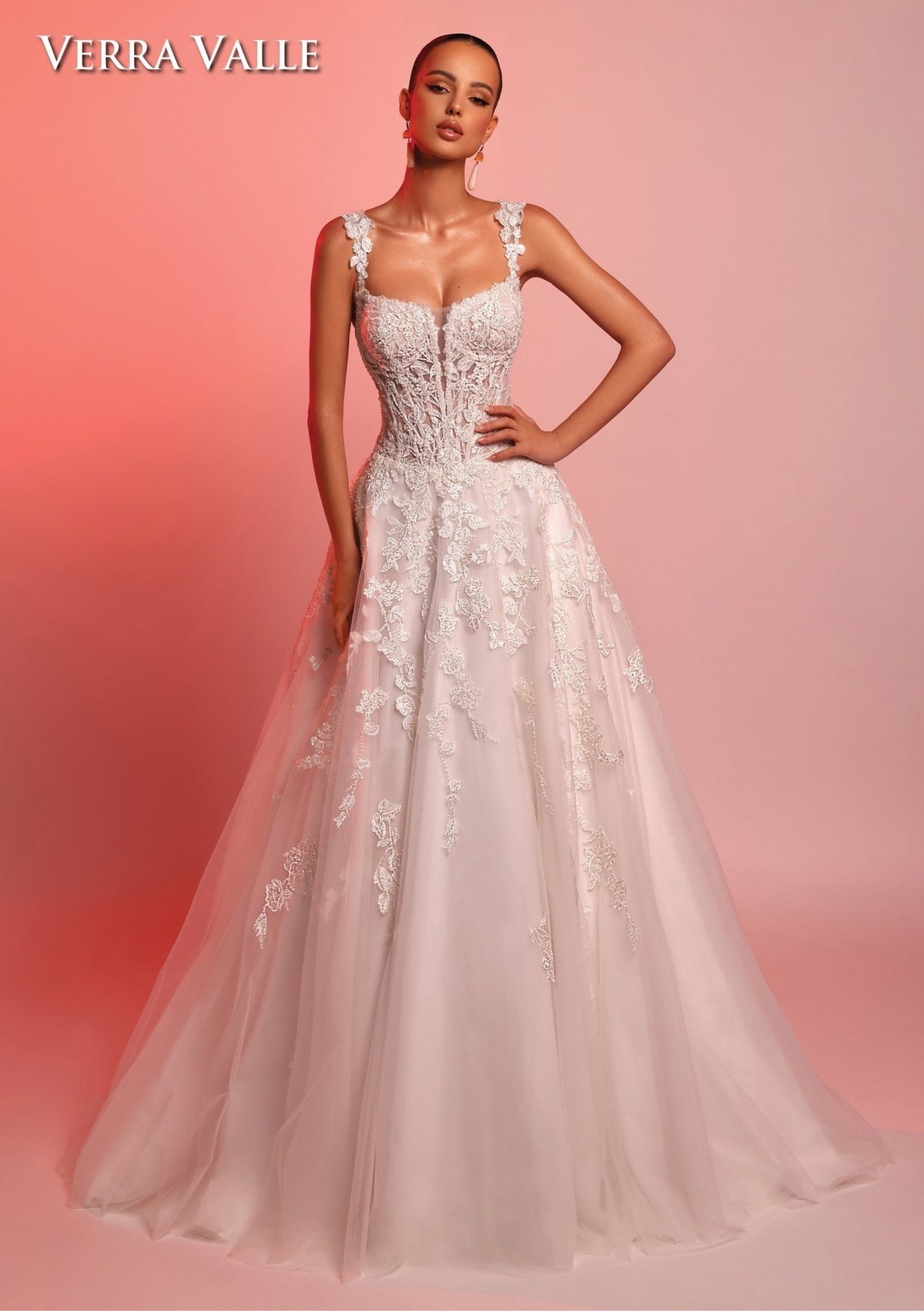 Verra Valle 900357 Wedding Dress - Silhouette Dresses