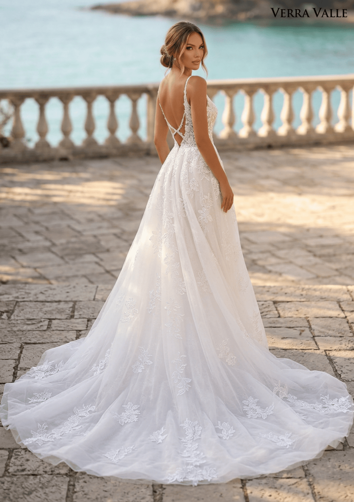 Verra Valle 900412 Wedding Dress - Silhouette Dresses