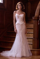 Andrea and Leo WL091 Corset Applique Mermaid Bridal Dress
